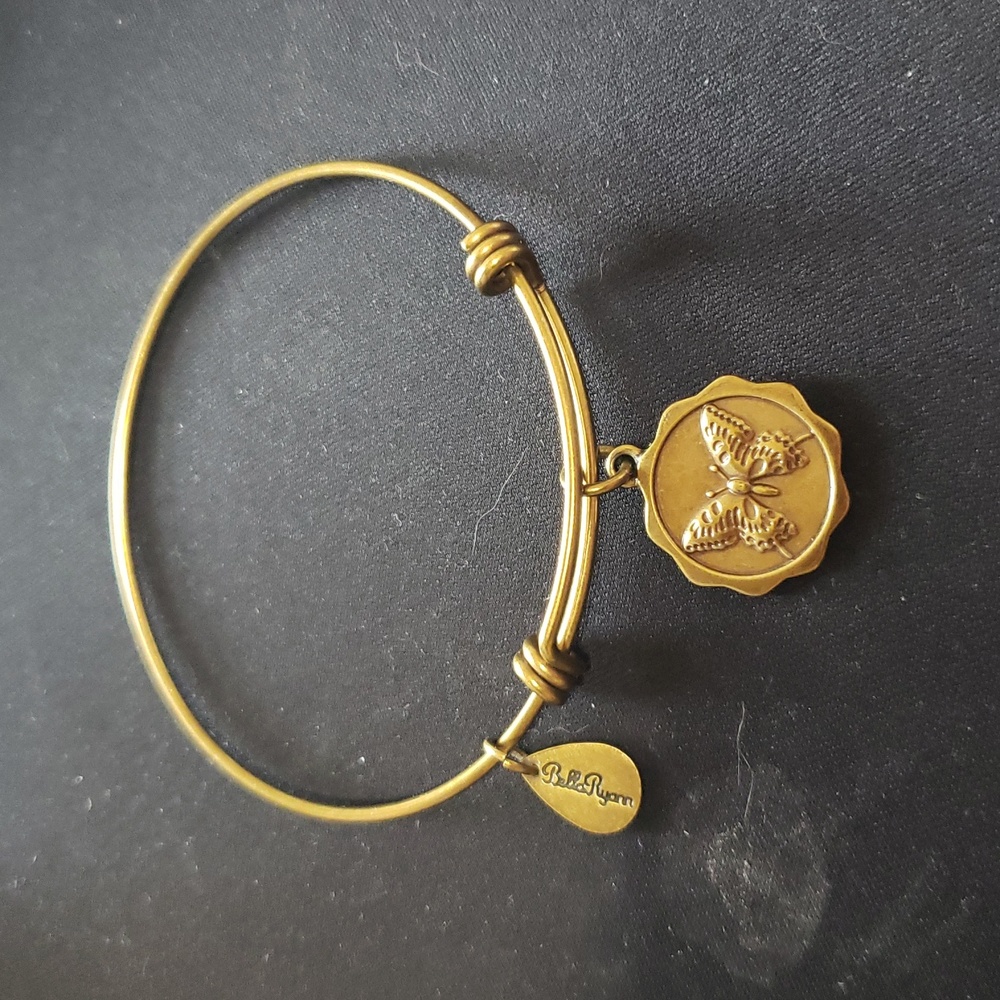 Bella Ryan Gold Butterfly Charm Bracelet
